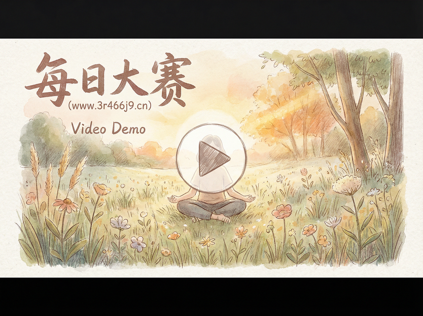 每日大赛视频演示：晨间自然冥想引导